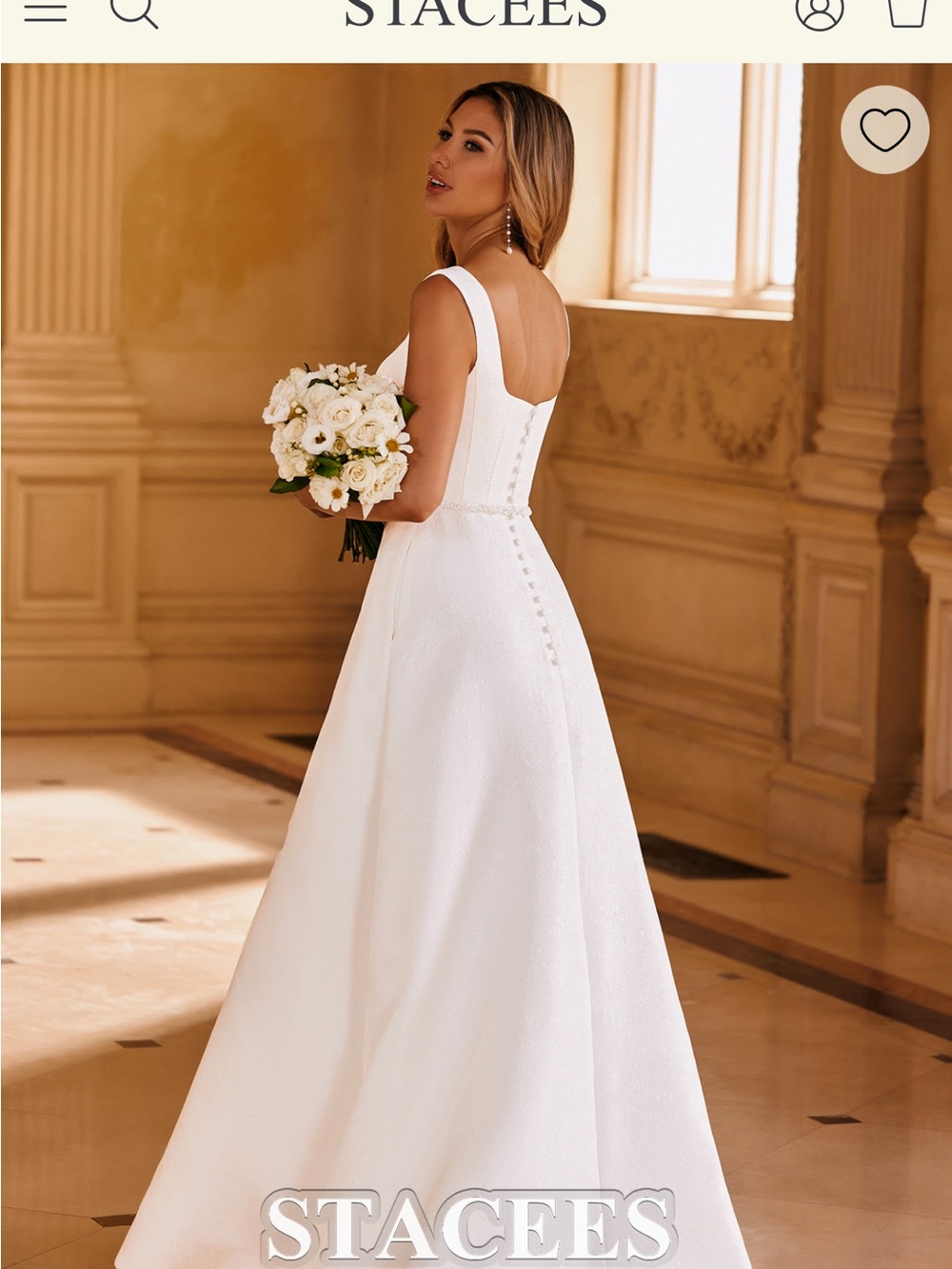 Elegant White Sleeveless A-Line Dress